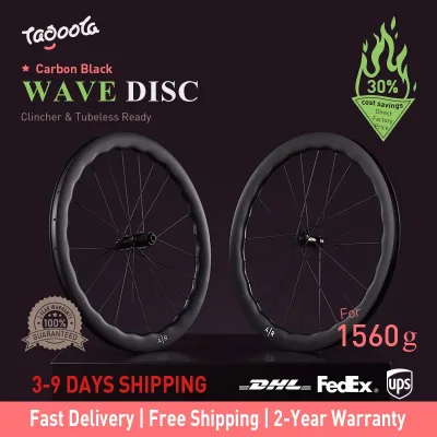 Jeu de roues carbone 700C à disque