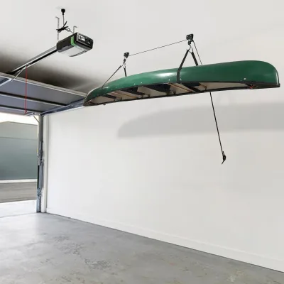 Palan de rangement noir pour kayak et vélo – image 2