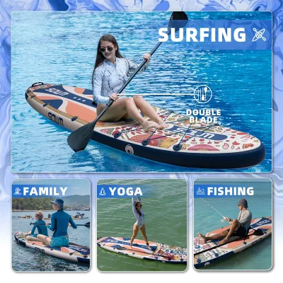 Planche à pagaie gonflable en PVC, 335 cm – image 2