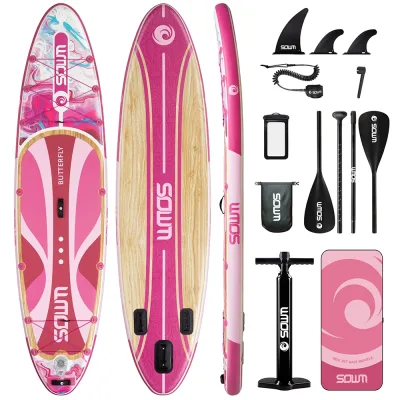 Planche à pagaie gonflable en PVC, adulte