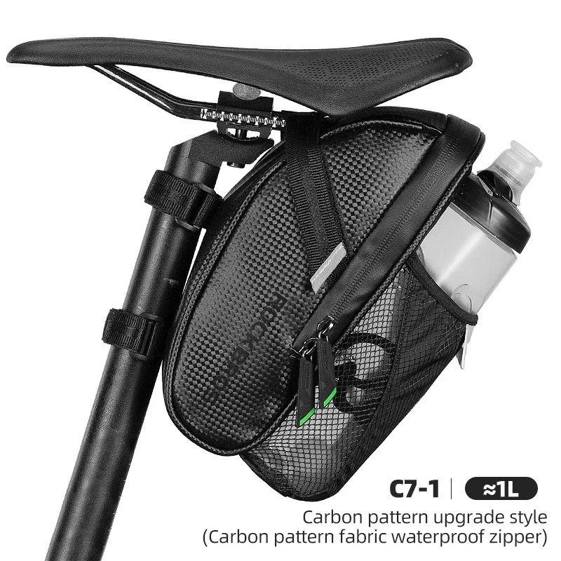 Sac de selle arrière pour vélo, polyester