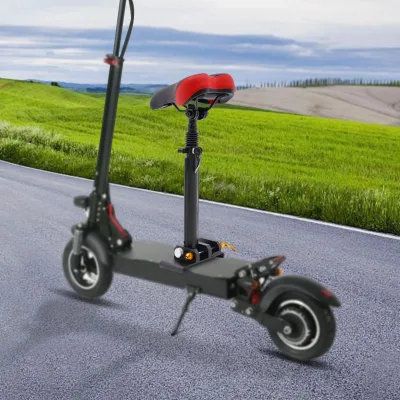 Siège de trottinette noir et rouge – image 2