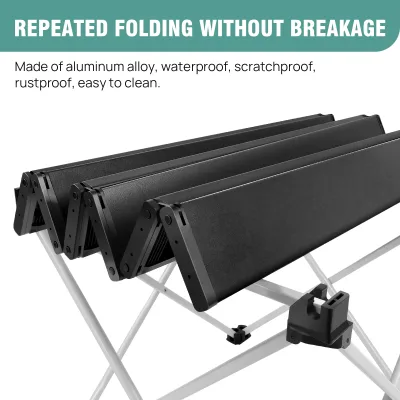 Table de camping pliante en alliage d'aluminium – image 3