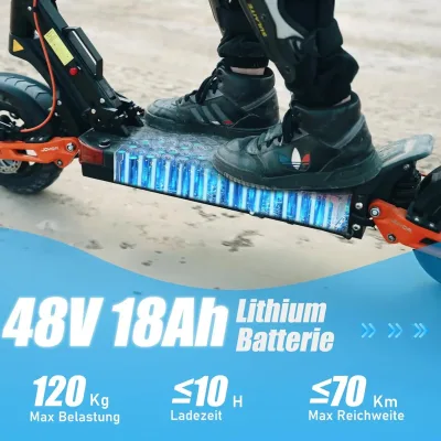 Trottinette électrique pliable pour adulte – image 3
