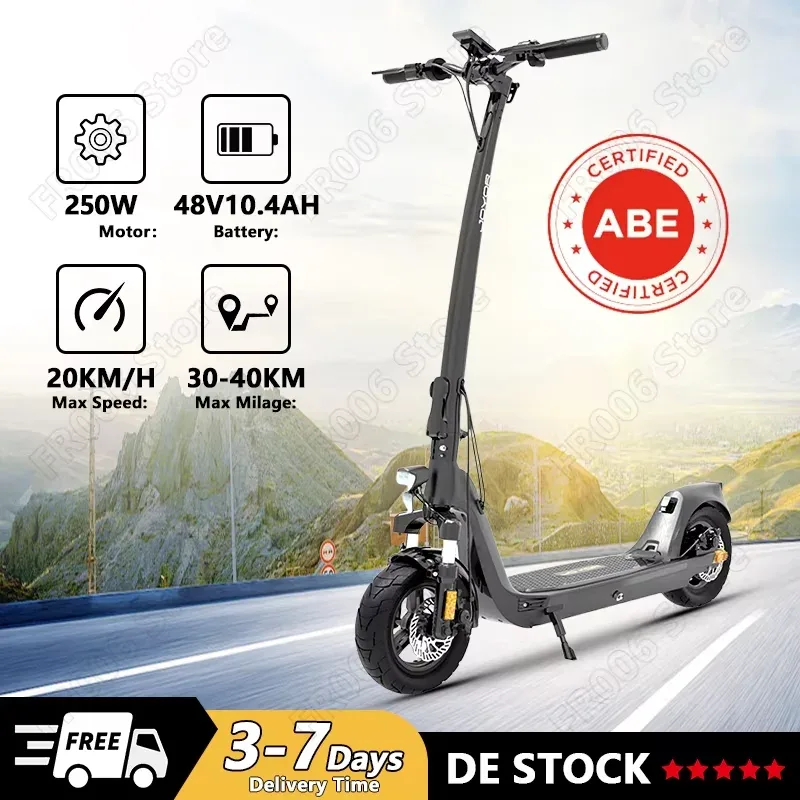 Trottinette électrique pliable sans selle