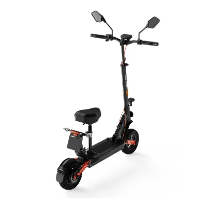 Trottinette électrique pliante à freins à disque – image 2