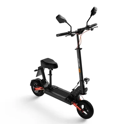 Trottinette électrique pliante à freins à disque – image 3