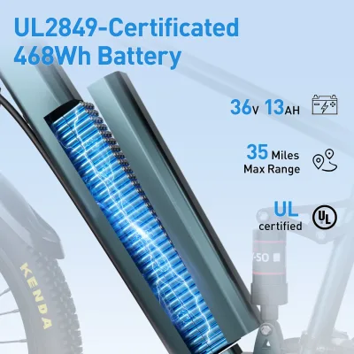 Vélo électrique de banlieue 21 vitesses – image 2