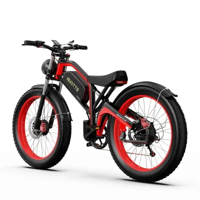 Vélo électrique double moteur, pneus larges – image 2