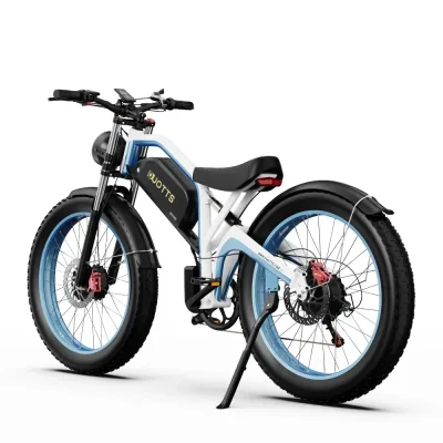 Vélo électrique double moteur, pneus larges – image 3