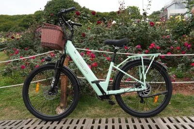 Vélo électrique femme, roues de 66 cm – image 2
