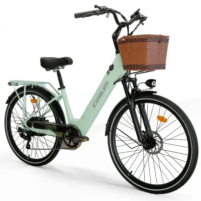 Vélo électrique femme, roues de 66 cm – image 3